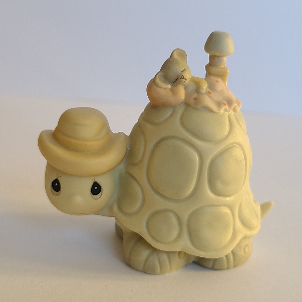 Precious Moments Turtle God Bless Our Home Gift Collectible Porcelain Figurine